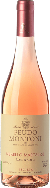 15,95 € | Розовое вино Feudo Montoni Rose di Adele I.G.T. Terre Siciliane Сицилия Италия Nerello Mascalese 75 cl