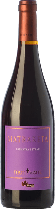 14,95 € | Red wine Ficaria Matraketa Negre Young D.O. Montsant Catalonia Spain Syrah, Grenache Bottle 75 cl