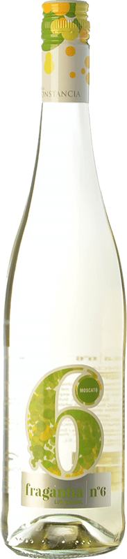 6,95 € | Vinho branco Finca Constancia Fragantia Nº 6 I.G.P. Vino de la Tierra de Castilla Castela-Mancha Espanha Mascate Grão Pequeno 75 cl