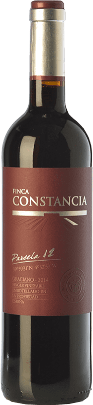 8,95 € | Red wine Finca Constancia Parcela 12 Joven I.G.P. Vino de la Tierra de Castilla Castilla la Mancha Spain Graciano Bottle 75 cl