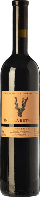 4,95 € Free Shipping | Red wine Finca La Estacada 6 Meses Joven D.O. Uclés Castilla la Mancha Spain Tempranillo Bottle 75 cl