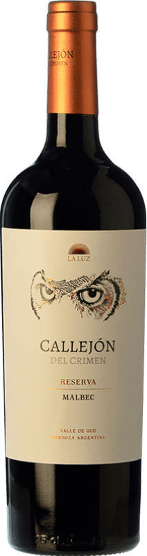 14,95 € | Red wine Finca La Luz Callejón del Crimen Barricas Reservadas Aged I.G. Valle de Uco Uco Valley Argentina Malbec Bottle 75 cl