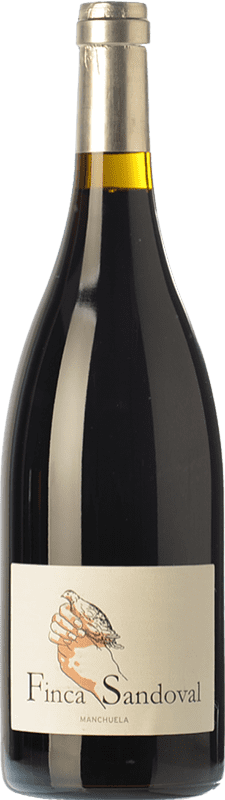 38,95 € Free Shipping | Red wine Finca Sandoval Crianza D.O. Manchuela Castilla la Mancha Spain Syrah, Monastrell, Bobal Magnum Bottle 1,5 L