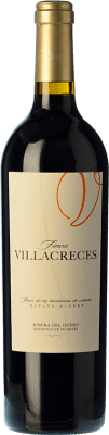 Бесплатная доставка | Красное вино Finca Villacreces Crianza — Крианса D.O. Ribera del Duero Кастилия-Леон Испания Tempranillo — Темпранильо, Merlot — Мерло, Cabernet Sauvignon — Каберне Совиньон 75 cl