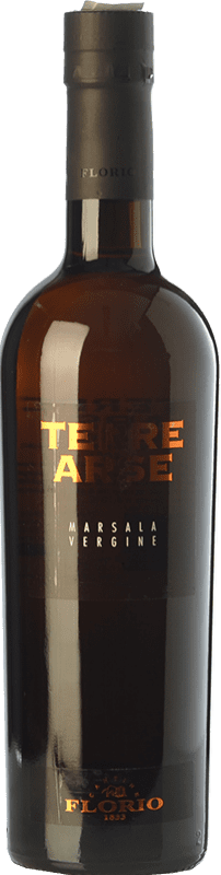 19,95 € Envio grátis | Vinho Generoso Fortificado Florio Vergine Terre Arse D.O.C. Marsala Garrafa Medium 50 cl