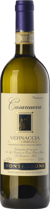 11,95 € 免费送货 | 白酒 Fontaleoni Casa Nuova D.O.C.G. Vernaccia di San Gimignano