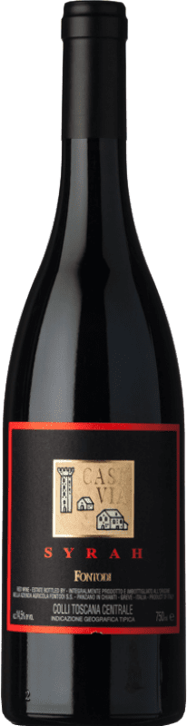 42,95 € | Red wine Fontodi Case Via I.G.T. Colli della Toscana Centrale Tuscany Italy Syrah Bottle 75 cl