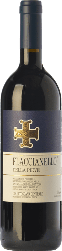 111,95 € | Red wine Fontodi Flaccianello della Pieve I.G.T. Colli della Toscana Centrale Tuscany Italy Sangiovese Bottle 75 cl