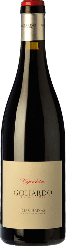 39,95 € 免费送货 | 红葡萄酒 Forjas del Salnés Goliardo Crianza — 陈酿 D.O. Rías Baixas