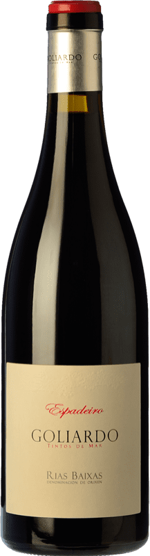 34,95 € | Red wine Forjas del Salnés Goliardo Crianza D.O. Rías Baixas Galicia Spain Espadeiro Bottle 75 cl