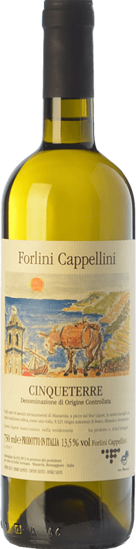 29,95 € | Vin blanc Forlini Cappellini D.O.C. Cinque Terre Ligurie Italie Vermentino, Albarola, Bosco 75 cl