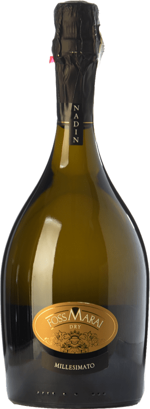 19,95 € | Белое игристое Foss Marai Nadin сухой D.O.C.G. Prosecco di Conegliano-Valdobbiadene Treviso Италия Glera 75 cl