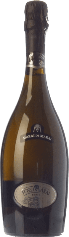 免费送货 | 白起泡酒 Foss Marai Marai de Marai 香槟 年轻的 I.G.T. Veneto 威尼托 意大利 Muscat White, Verdiso, Perera, Prosecco 75 cl