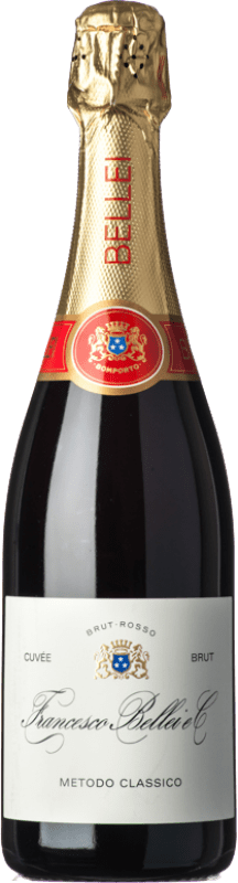 送料無料 | 白スパークリングワイン Bellei Cuvée Rosso エキストラブラット I.G.T. Emilia Romagna エミリア=ロマーニャ イタリア Lambrusco di Sorbara 75 cl