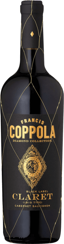 28,95 € | Red wine Francis Ford Coppola Diamond Claret Aged I.G. California California United States Merlot, Cabernet Sauvignon, Cabernet Franc, Petit Verdot Bottle 75 cl