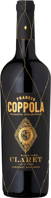 27,95 € | Красное вино Francis Ford Coppola Diamond Claret старения I.G. California Калифорния Соединенные Штаты Merlot, Cabernet Sauvignon, Cabernet Franc, Petit Verdot 75 cl