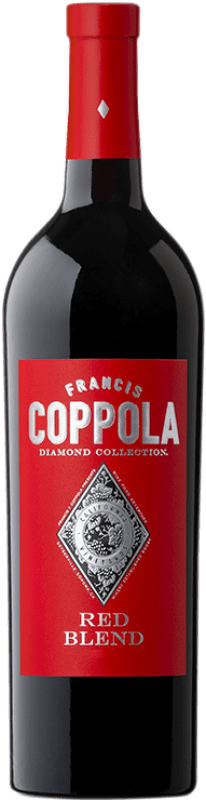 23,95 € | 红酒 Francis Ford Coppola Diamond Red Blend 岁 I.G. California 加州 美国 Merlot, Syrah, Cabernet Sauvignon, Petite Syrah, Zinfandel 75 cl