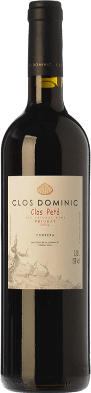 22,95 € Free Shipping | Red wine Clos Dominic Clos Petó Crianza D.O.Ca. Priorat Catalonia Spain Grenache, Cabernet Sauvignon, Carignan Bottle 75 cl