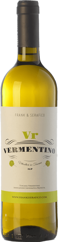 12,95 € | White wine Frank & Serafico Vr I.G.T. Toscana Tuscany Italy Vermentino 75 cl