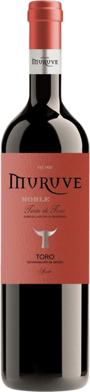 4,95 € | Vin rouge Frutos Villar Muruve Chêne D.O. Toro Castille et Leon Espagne Tinta de Toro 75 cl