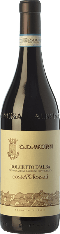 19,95 € | Red wine G.D. Vajra Coste & Fossati D.O.C.G. Dolcetto d'Alba Piemonte Italy Dolcetto 75 cl