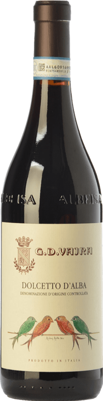 19,95 € | Красное вино G.D. Vajra D.O.C.G. Dolcetto d'Alba Пьемонте Италия Dolcetto 75 cl