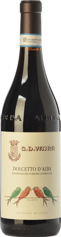 Бесплатная доставка | Красное вино G.D. Vajra D.O.C.G. Dolcetto d'Alba Пьемонте Италия Dolcetto — Дольчетто 75 cl