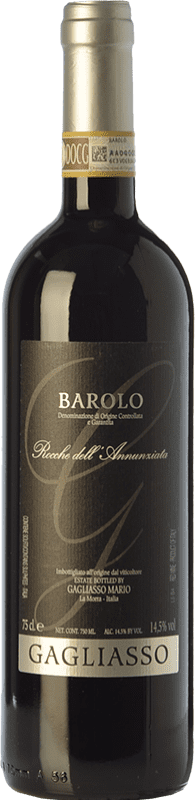 35,95 € Free Shipping | Red wine Gagliasso Rocche dell'Annunziata D.O.C.G. Barolo Piemonte Italy Nebbiolo Bottle 75 cl