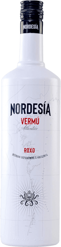 Free Shipping | Vermouth Atlantic Galician Vermú Rojo Nordesía Galicia Spain 1 L