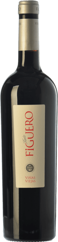 33,95 € Free Shipping | Red wine Figuero Viñas Viejas Crianza D.O. Ribera del Duero Castilla y León Spain Tempranillo Bottle 75 cl