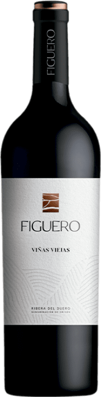 54,95 € Envío gratis | Vino Tinto Figuero VV Viñas Viejas Crianza D.O. Ribera del Duero