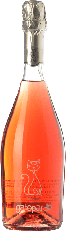 10,95 € Envío gratis | Espumoso rosado Gatopardo Lambrusco Joven I.G.T. Lombardia