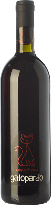 Kostenloser Versand | Süßwein Gatopardo Sangue di Giuda I.G.T. Lombardia Lombardei Italien Spätburgunder, Barbera, Croatina, Rara 75 cl