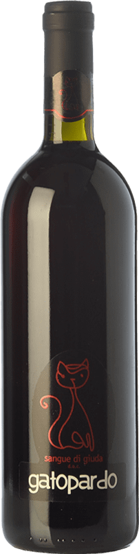 Envio grátis | Vinho doce Gatopardo Sangue di Giuda I.G.T. Lombardia Lombardia Itália Pinot Preto, Barbera, Croatina, Rara 75 cl