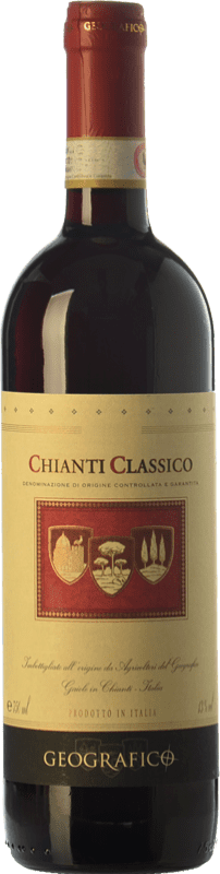 免费送货 | 红酒 Geografico D.O.C.G. Chianti Classico 托斯卡纳 意大利 Sangiovese, Canaiolo Black 75 cl