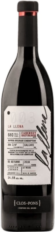 免费送货 | 红酒 Clos Pons La Llena D.O. Costers del Segre 加泰罗尼亚 西班牙 Cabernet Sauvignon 75 cl