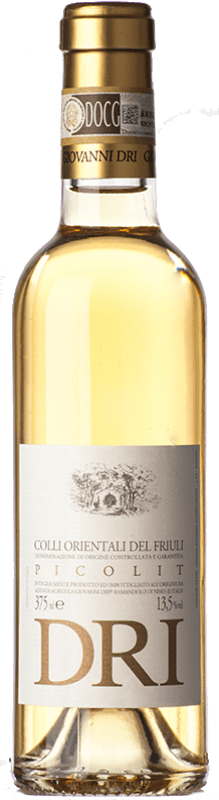 39,95 € Kostenloser Versand | Süßer Wein Dri Il Roncat D.O.C.G. Colli Orientali del Friuli Picolit Halbe Flasche 37 cl