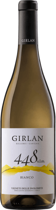 11,95 € | White Wine Girlan 448 S.L.M I.G.T. Vigneti delle Dolomiti Trentino Italy Chardonnay, Pinot Blanc, Sauvignon 75 cl