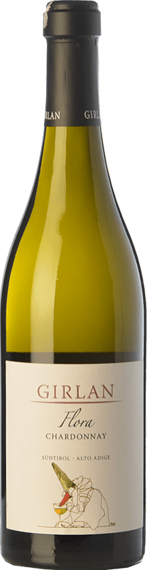 37,95 € Free Shipping | White wine Girlan Flora D.O.C. Alto Adige Trentino-Alto Adige Italy Chardonnay Bottle 75 cl