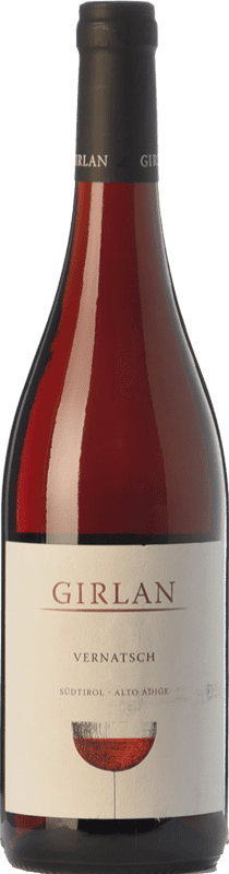 Envoi gratuit | Vin rouge Girlan D.O.C. Alto Adige Trentin-Haut-Adige Italie Schiava Gentile, Vernatsch 75 cl