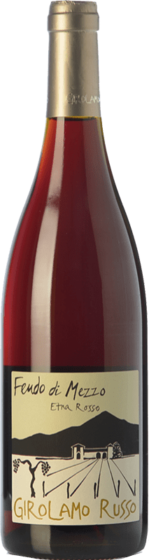 68,95 € Free Shipping | Red wine Girolamo Russo Feudo di Mezzo D.O.C. Etna Sicily Italy Nerello Mascalese, Nerello Cappuccio Bottle 75 cl