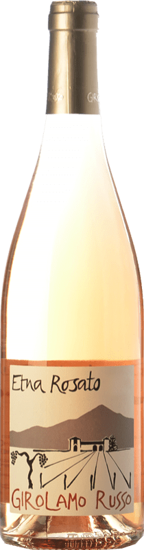 27,95 € Free Shipping | Rosé wine Girolamo Russo Rosato D.O.C. Etna Sicily Italy Nerello Mascalese, Nerello Cappuccio Bottle 75 cl
