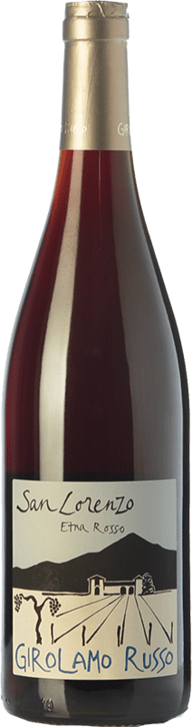 55,95 € | Red wine Girolamo Russo San Lorenzo D.O.C. Etna Sicily Italy Nerello Mascalese, Nerello Cappuccio Bottle 75 cl