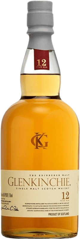 42,95 € | 威士忌单一麦芽威士忌 Glenkinchie 低地 英国 12 岁 70 cl