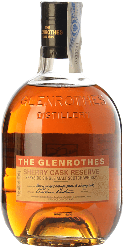 119,95 € 免费送货 | 威士忌单一麦芽威士忌 Glenrothes Sherry Cask 预订