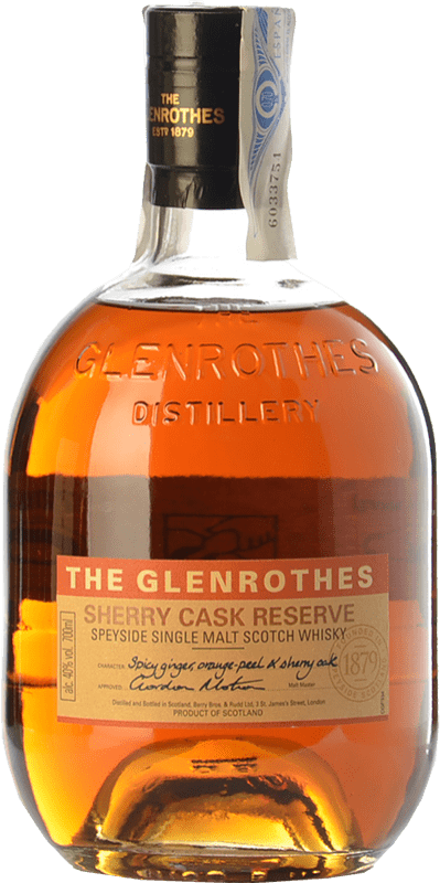 Kostenloser Versand | Single Malt Whisky Glenrothes Sherry Cask Reserve Speyseite Großbritannien 70 cl Kostenloser Versand | Single Malt Whisky Glenrothes Sherry Cask Reserve Speyseite Großbritannien 70 cl