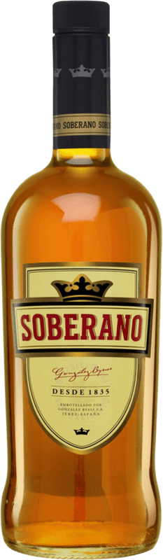 Envio grátis | Brandy Conhaque González Byass Soberano D.O. Jerez-Xérès-Sherry Andaluzia Espanha 1 L