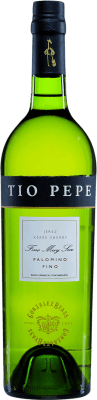 7,95 € | 強化ワイン González Byass Tío Pepe Fino 余分な乾燥 D.O. Jerez-Xérès-Sherry アンダルシア スペイン Palomino Fino 75 cl