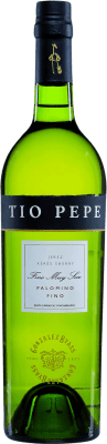 9,95 € | 酒精強化ワイン González Byass Tío Pepe Extra Seco — スーパードライ D.O. Jerez-Xérès-Sherry アンダルシア スペイン Palomino Fino 75 cl
