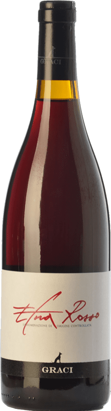 28,95 € Free Shipping | Red wine Graci Rosso D.O.C. Etna Sicily Italy Nerello Mascalese Bottle 75 cl